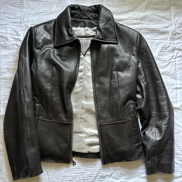 Marvin Richards Waist High Butter Smooth Size Small Leather Jacket - Picture 1 of 2
